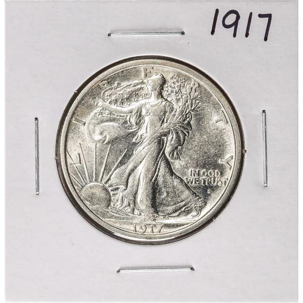 1917 Walking Liberty Half Dollar Coin
