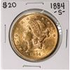 Image 1 : 1884-S $20 Liberty Head Double Eagle Gold Coin