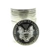 Image 2 : Roll of (20) 2018 Brilliant Uncirculated $1 American Silver Eagle Coins