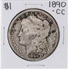 Image 1 : 1890-CC $1 Morgan Silver Dollar Coin