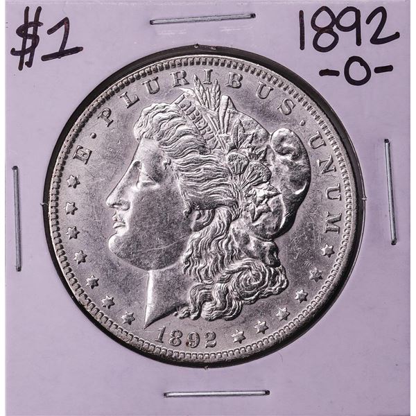 1892-O $1 Morgan Silver Dollar Coin