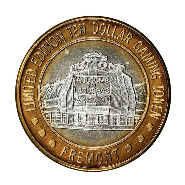.999 Fine Silver Sam Boyd's Fremont Las Vegas, NV $10 Limited Edition Gaming Token