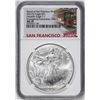 Image 1 : 2021-(S) $1 Heraldic Type 1 American Silver Eagle Coin NGC MS70 FDI