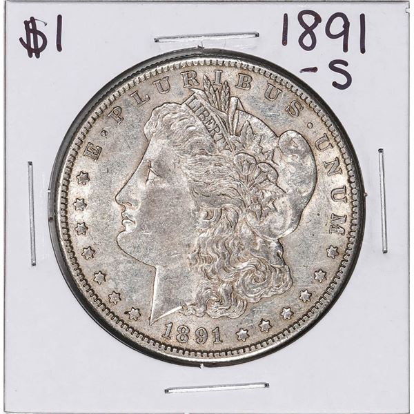 1891-S $1 Morgan Silver Dollar Coin