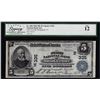 Image 1 : 1902 $5 First NB of Bridgeport, CT CH# 335 Fr.600 National Currency Note Fine 20
