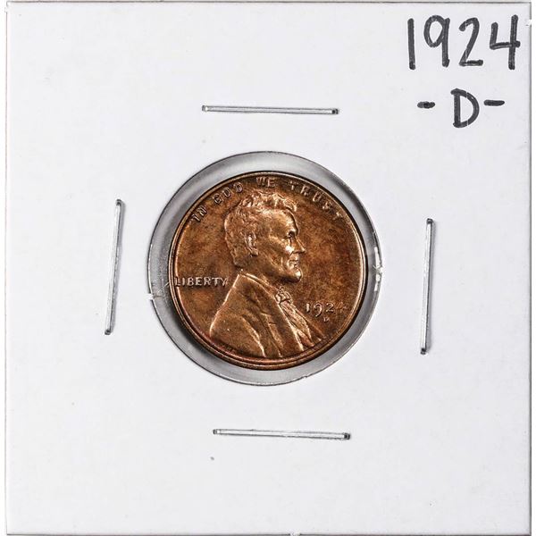1924-D Lincoln Wheat Cent Coin
