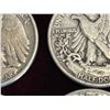 Image 12 : WALKING LIBERTY SILVER HALF DOLLAR - FOUR COINS