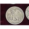 Image 21 : WALKING LIBERTY SILVER HALF DOLLAR - FOUR COINS