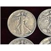 Image 3 : WALKING LIBERTY SILVER HALF DOLLAR - FOUR COINS