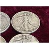 Image 9 : WALKING LIBERTY SILVER HALF DOLLAR - FOUR COINS