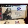 Image 3 : SILVER PROOF STATE QUARTERS SETS - FIVE CONSECUTIVE YEARS