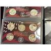 Image 8 : SILVER PROOF STATE QUARTERS SETS - FIVE CONSECUTIVE YEARS