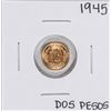 Image 1 : 1945 Mexico Dos Pesos Gold Coin