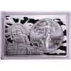 Image 1 : 2016 $1 American Silver Eagle Coin & 2oz Silver Bar Set