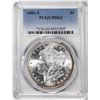 Image 1 : 1881-S $1 Morgan Silver Dollar Coin PCGS MS63