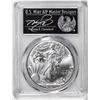 Image 1 : 2021-(S) Ty. 1 $1 American Silver Eagle Coin PCGS MS70 Cleveland Signature FDOI