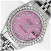 Image 1 : Rolex Ladies Stainless Steel Diamond Datejust Wristwatch