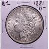 Image 1 : 1881-O $1 Morgan Silver Dollar Coin