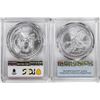 Image 2 : Lot of 2021-(S) Type 1 & 2 $1 American Silver Eagle Coins PCGS MS70 First Strike