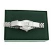 Image 8 : Rolex Men's Stainless Steel Red Diamond Datejust Wristwatch