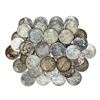 Image 1 : Lot of (50) $1 Peace Silver Dollar Coins Culls