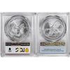 Image 2 : Lot of 2021-(S) Type 1 & 2 $1 American Silver Eagle Coins PCGS MS70 First Strike