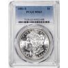 Image 1 : 1881-S $1 Morgan Silver Dollar Coin PCGS MS63
