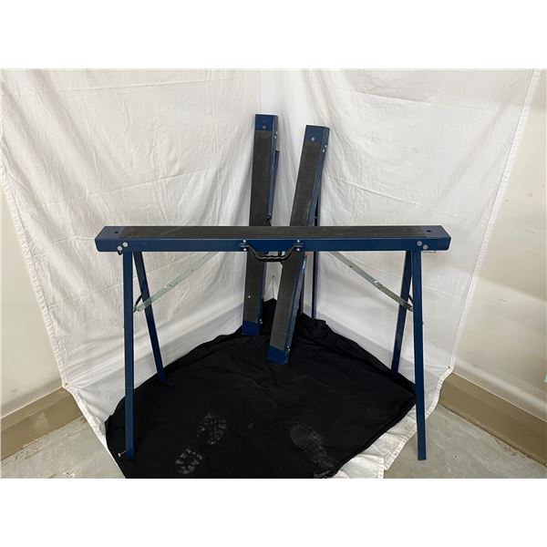 3 Mastercraft Metal Folding Sawhorses