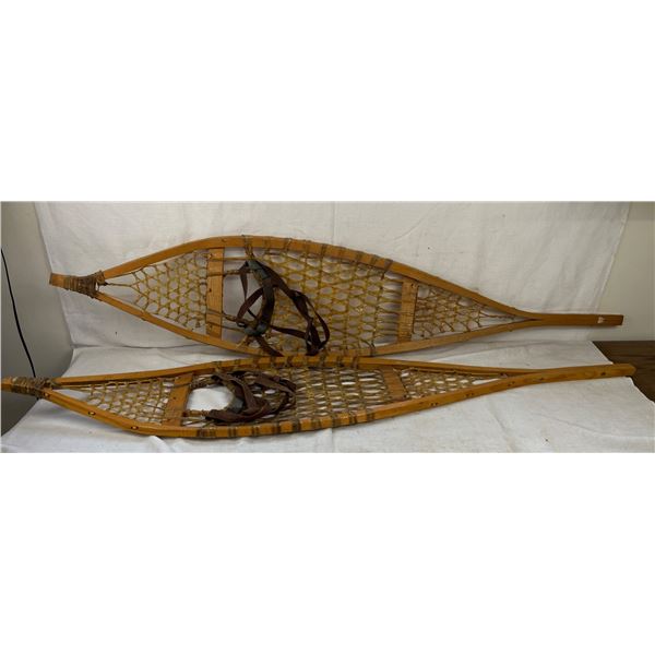 Vintage Wood Snowshoes