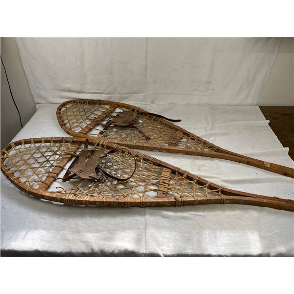 Vintage Wood Snowshoes