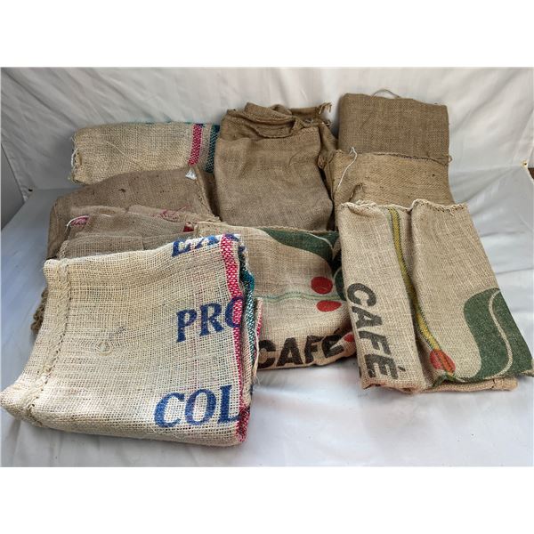 Burlap Sacks Lot