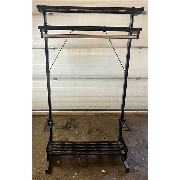 Metal Coat Stand with Shoe Rack