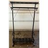 Image 1 : Metal Coat Stand with Shoe Rack