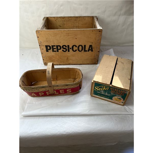 Vintage Wooden Crates