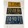 Image 3 : Alberta Licence Plates