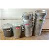 Image 1 : Metal Garbage Bins