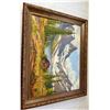 Image 3 : Mountain Painting signed by BEA. Heming