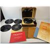 Image 1 : Cecil Sprigings Phonograph with records and music sheets/books