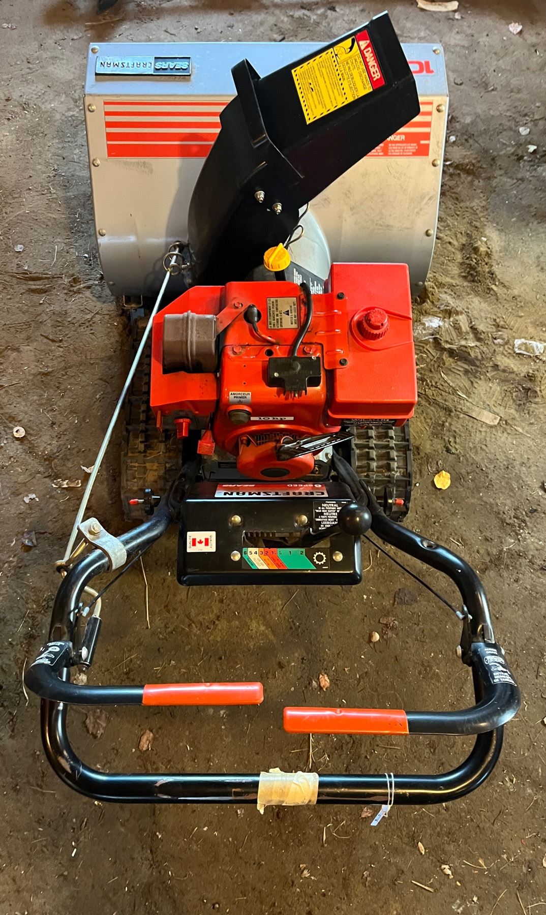 SEARS CRAFTSMAN Trac-Drive Snowblower - Sunrise Estate Services Ltd