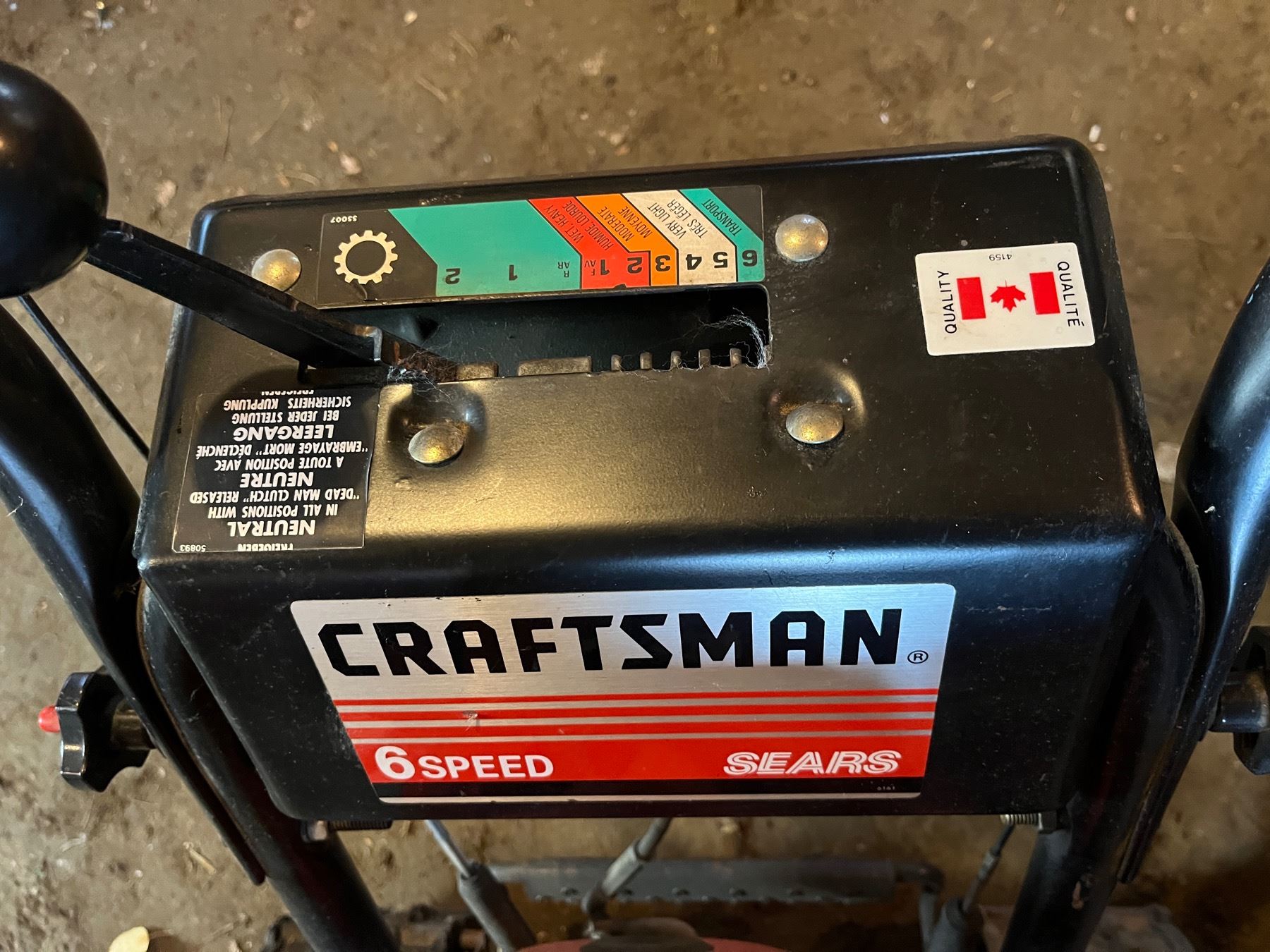 SEARS CRAFTSMAN Trac-Drive Snowblower - Sunrise Estate Services Ltd