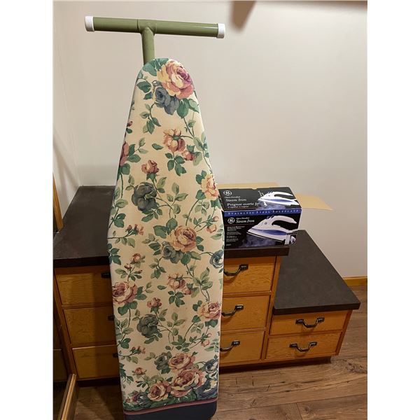 Ironing board and Iron