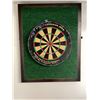 Image 1 : Dart board with backing 