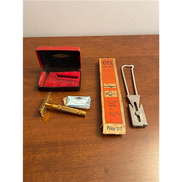 Vintage Razor & Sharpener