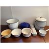 Image 1 : Vintage enamelware lot