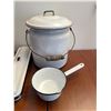 Image 3 : Vintage enamelware lot
