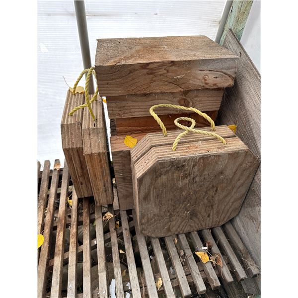 Wood Levelling Blocks