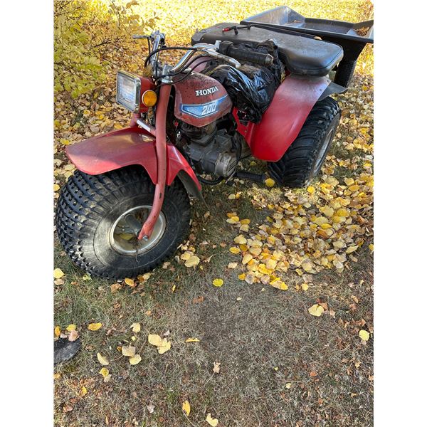 Honda 200 Trike with Trailer