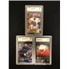 Image 1 : GRADED NFL STAR AND ROOKIE CARD LOT