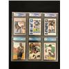 Image 1 : NFL GRADED STAR CARD LOT (HIGH GRADES)