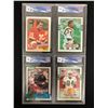 Image 1 : NFL GRADED STAR CARD LOT (HIGH GRADES)